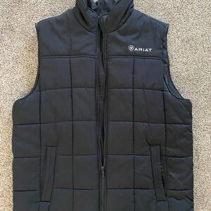 Ariat Black Quilted Vest